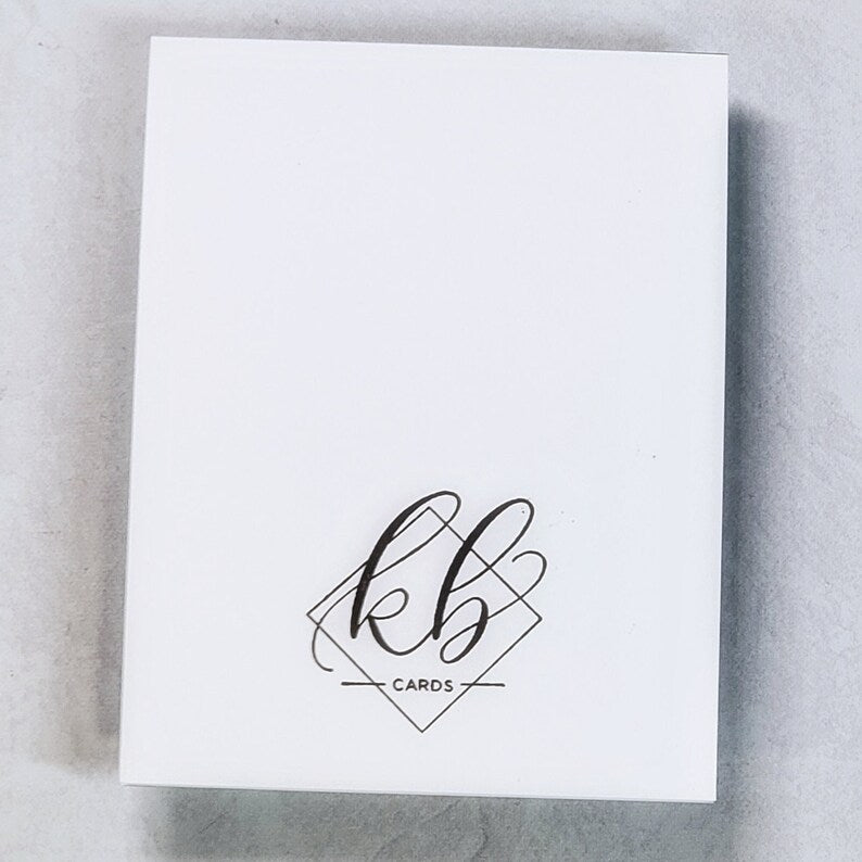 Valentine's Card - Diecut Striped Heart Trio