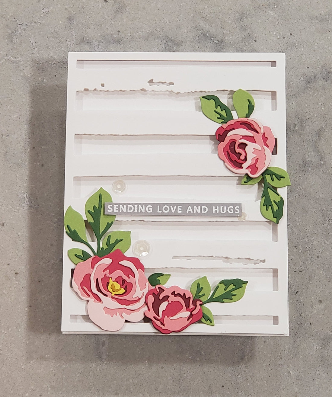 Altenew | Sympathy Card using Garden Picks Die Set
