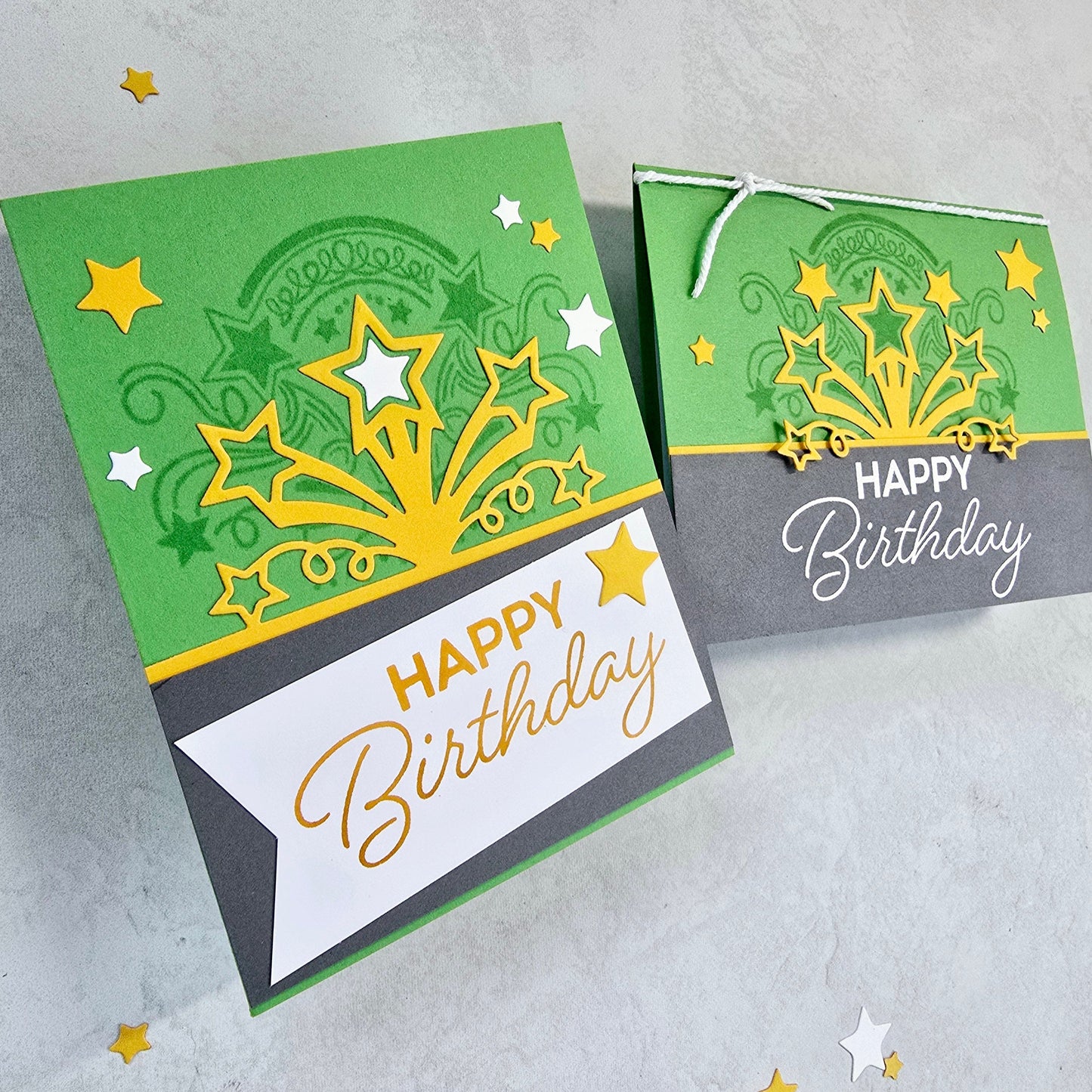 Birthday Card - Starburst Celebration