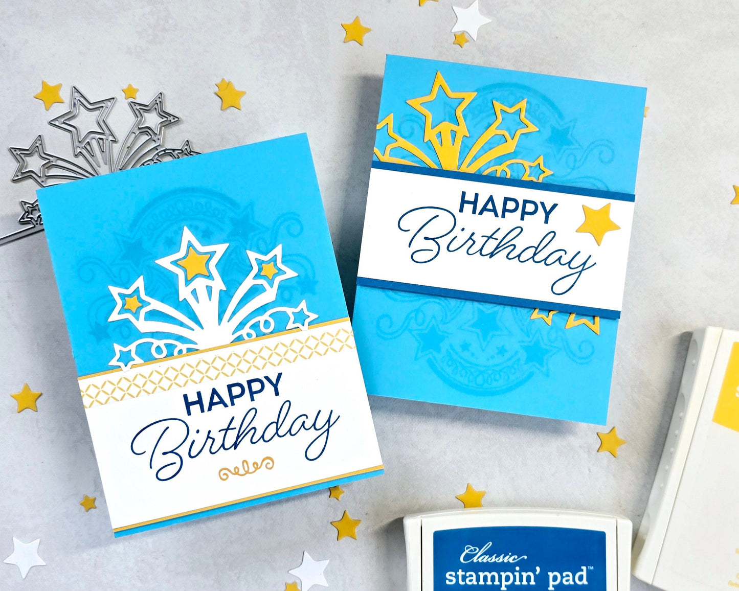 Birthday Card - Starburst