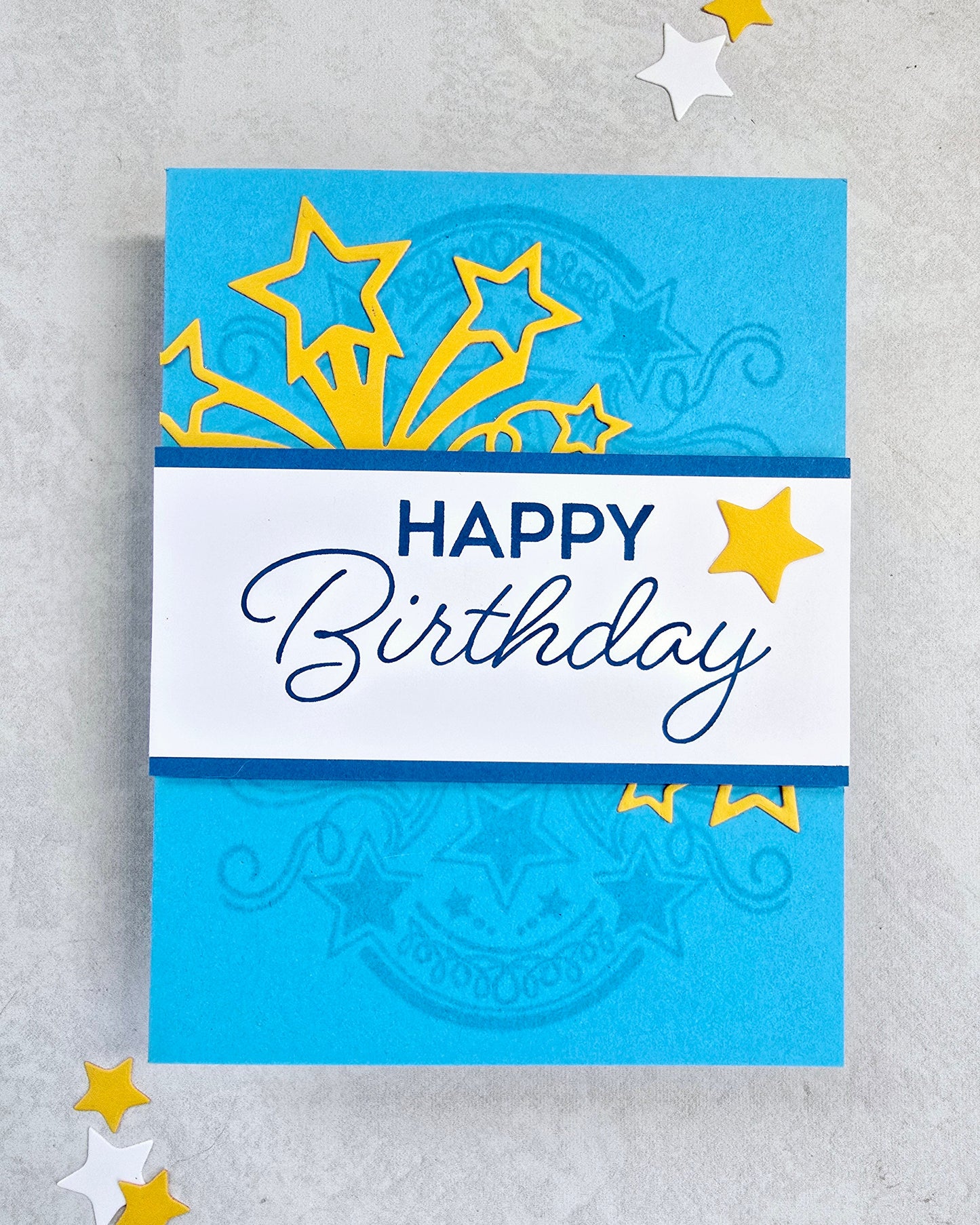 Birthday Card - Starburst