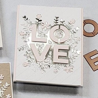 Wedding & Anniversary Card - Pastel Love